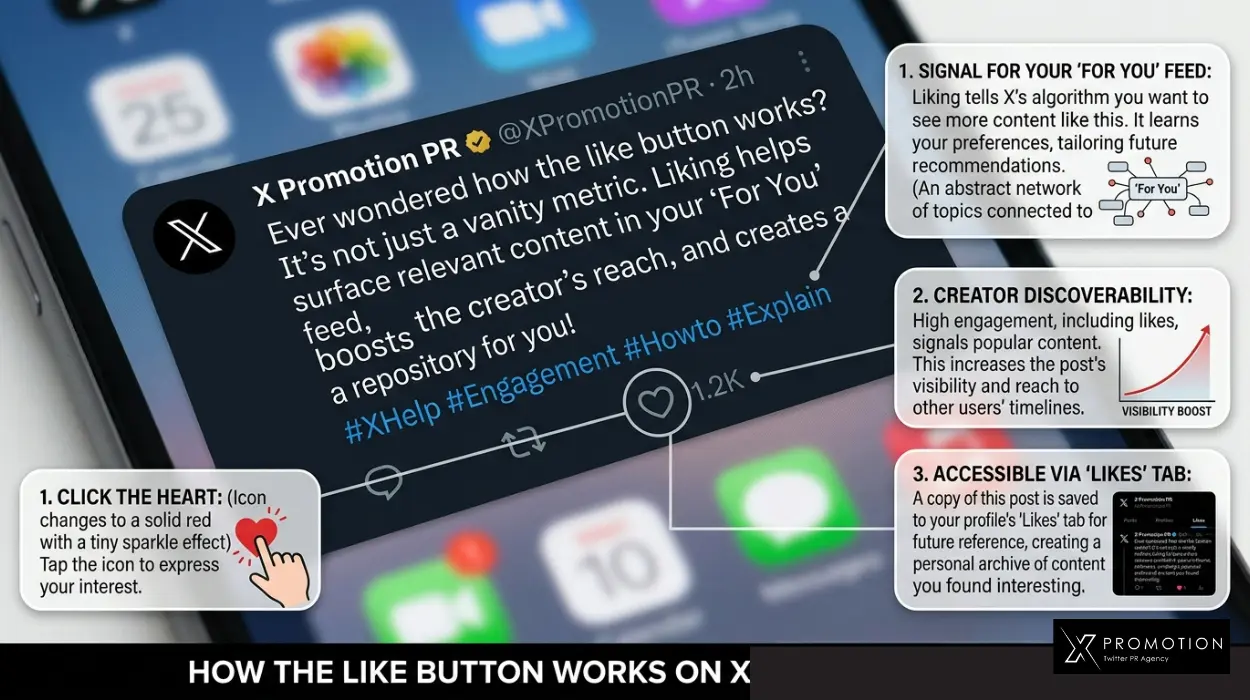 X (Twitter) Likes in 2026: how the like button works, why it's hidden, and what it means for your reach