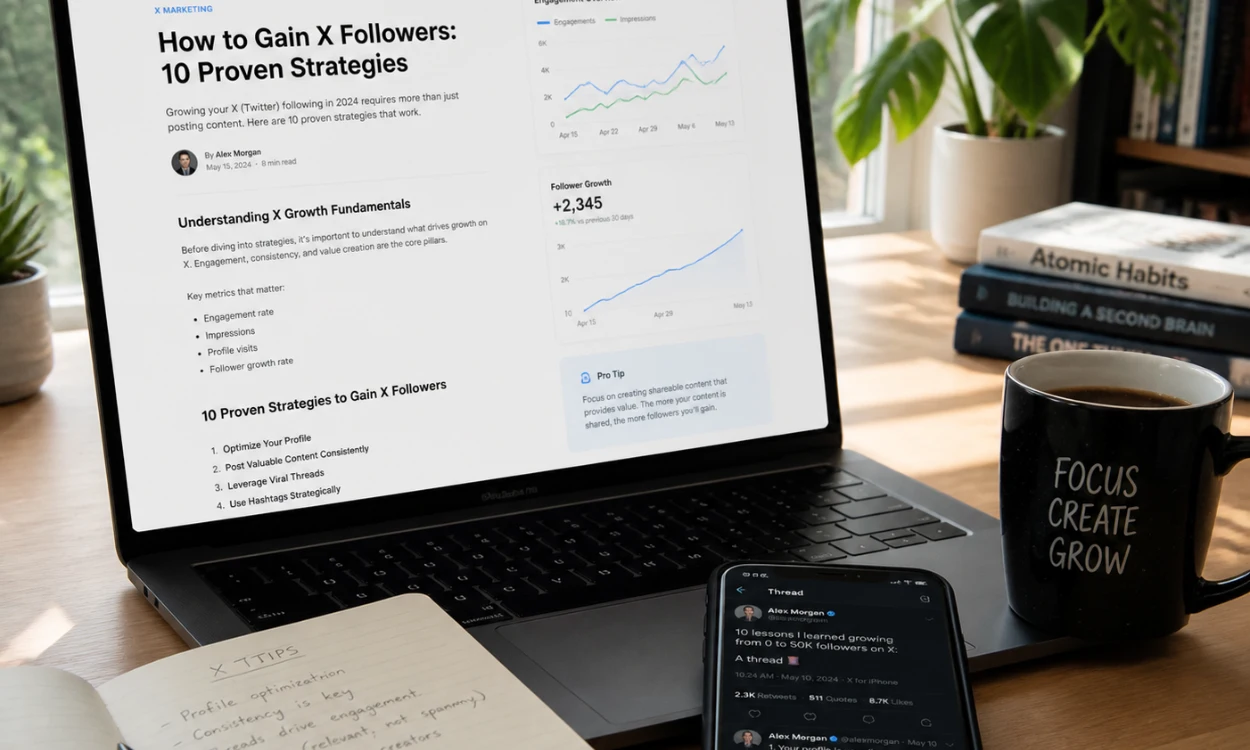 How to Gain X Followers: 10 Proven Strategies