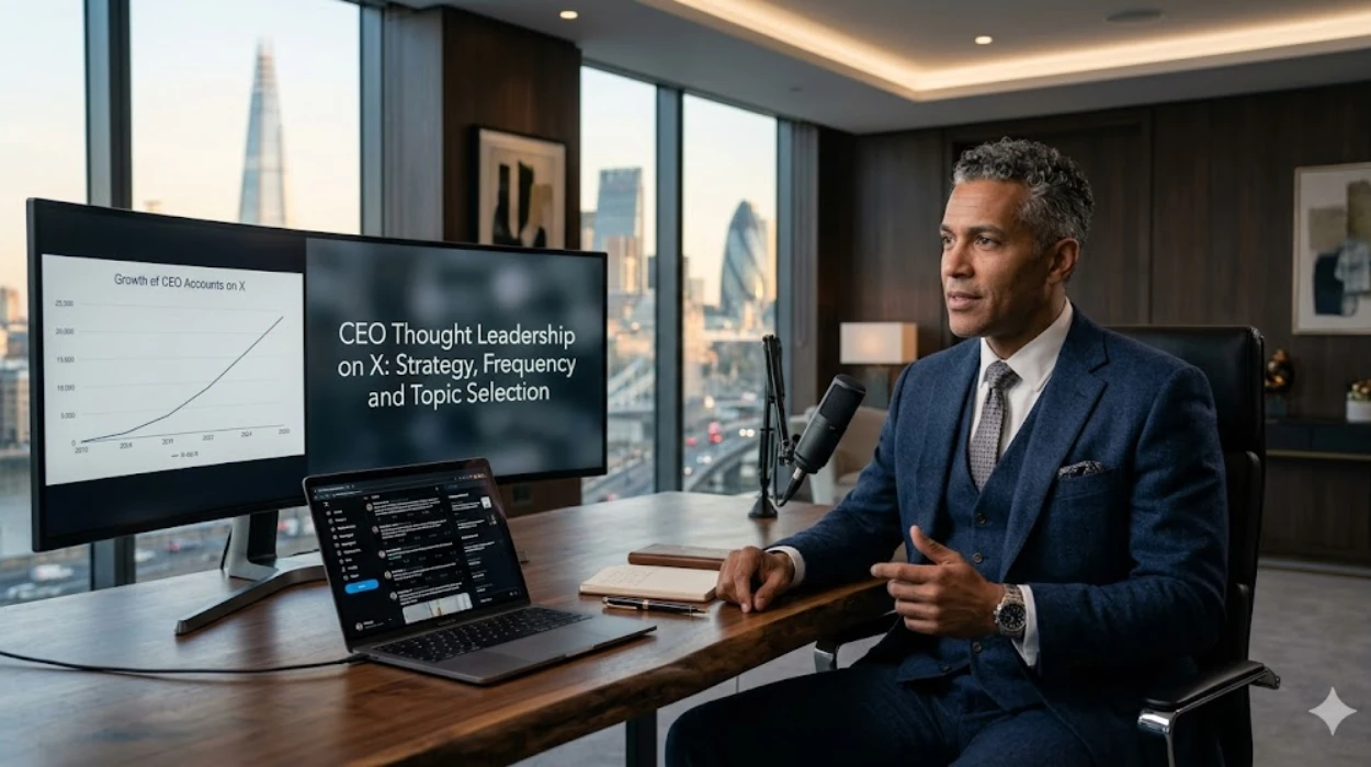 CEO Thought Leadership on X: Strategy, Frequency and Topic Selection