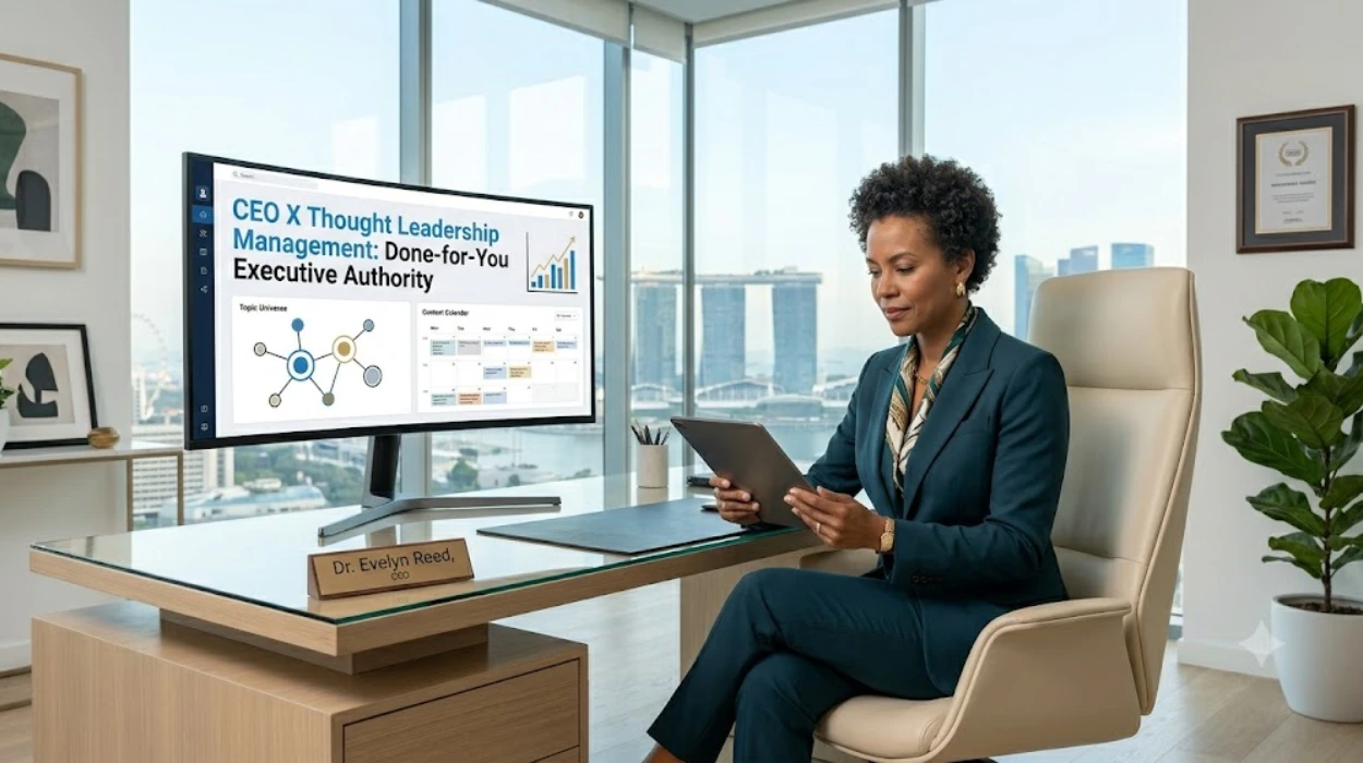 CEO X Thought Leadership Management: Done-for-You Executive Authority