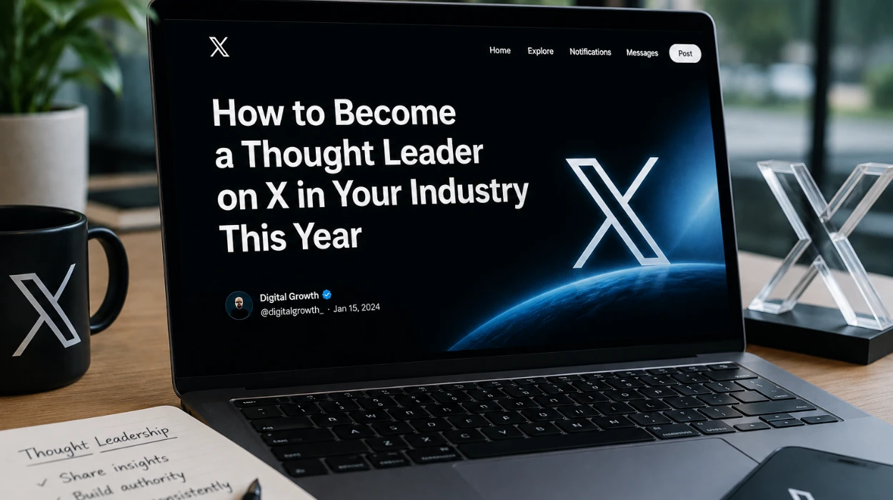 How to Become a Thought Leader on X in Your Industry This Year