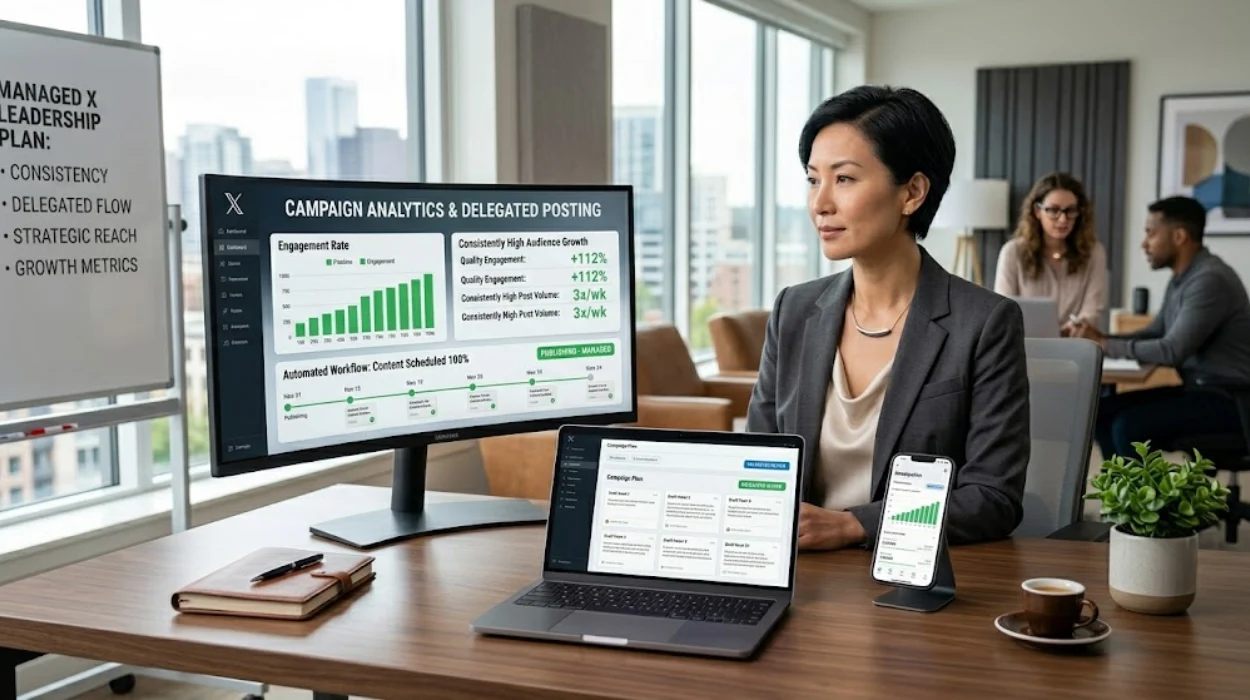 Managed X Thought Leadership Posting: Consistency Without the Work