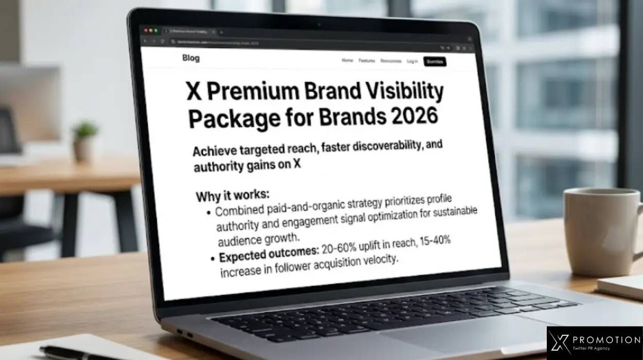 X Premium Brand Visibility Package for Brands 2026