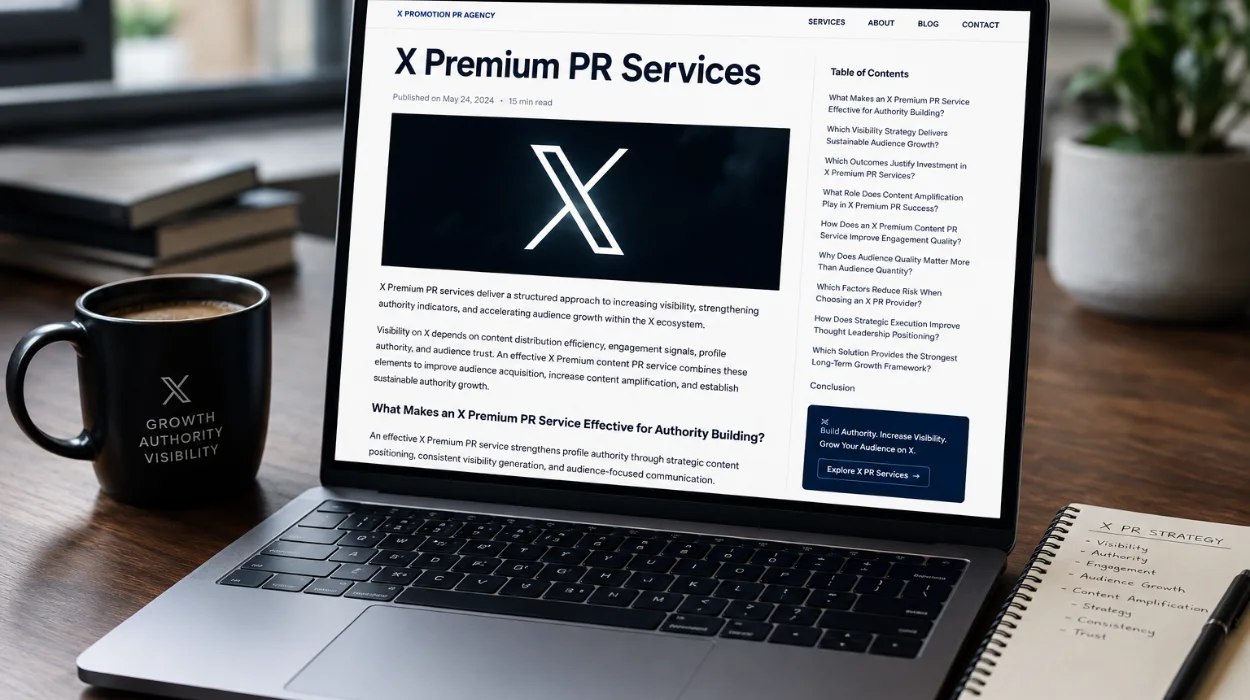 X Premium Content PR Service: Managed Long-Form Publishing for Brands