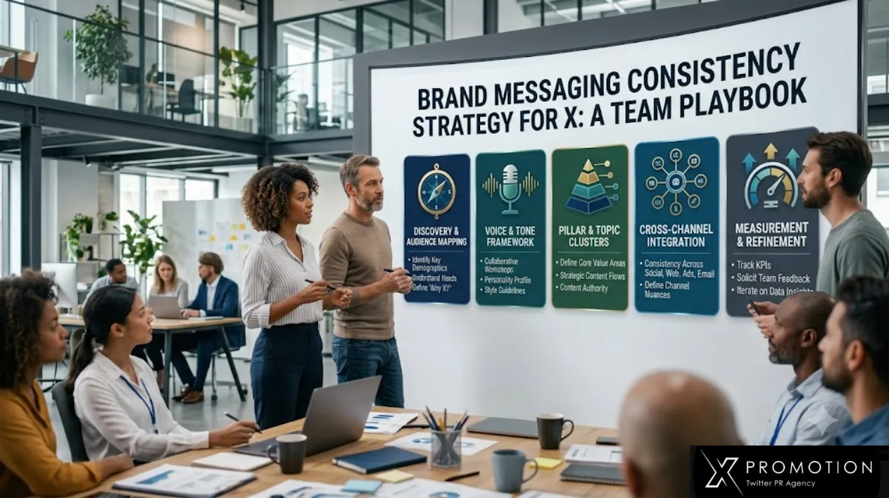 Brand Messaging Consistency Strategy for X: A Team Playbook