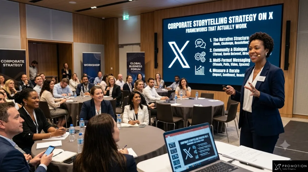 Corporate Storytelling Strategy on X: Frameworks That Actually Work