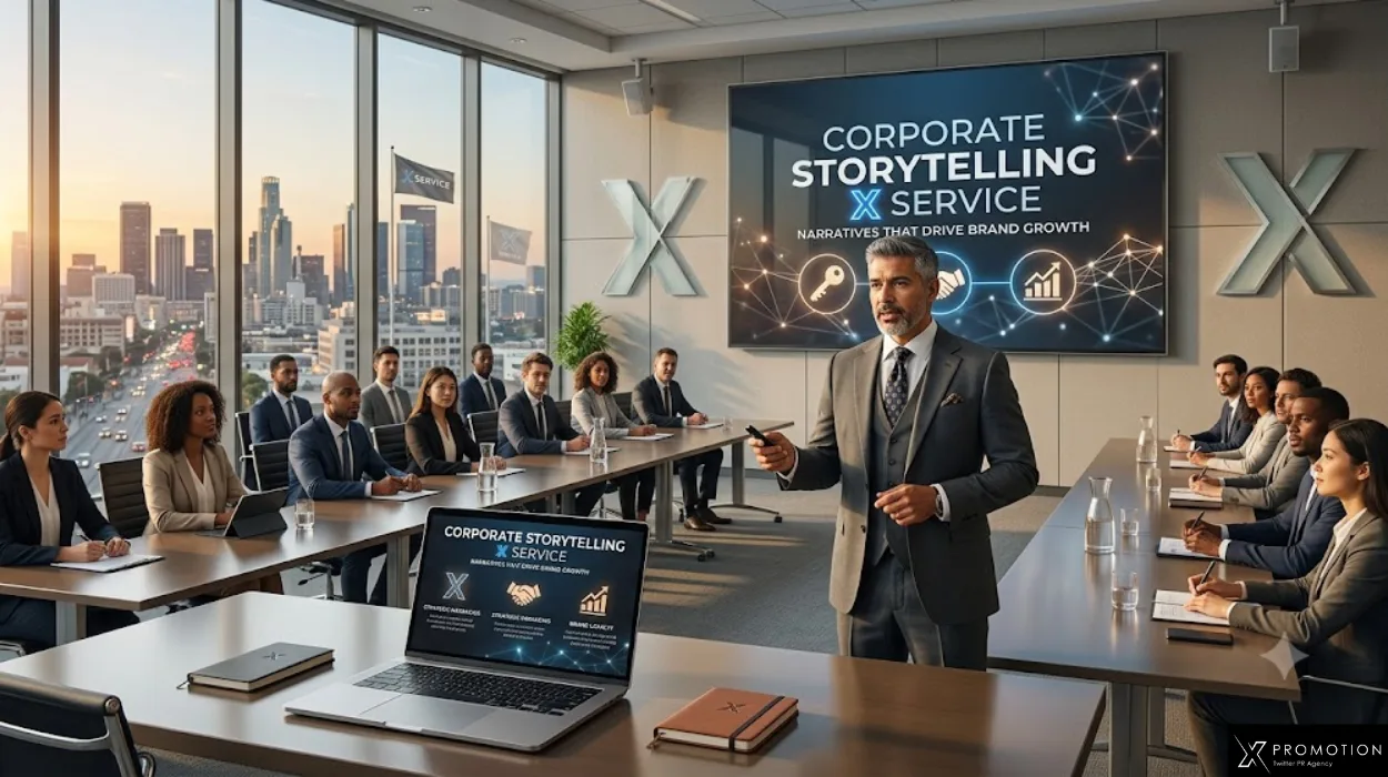 Corporate Storytelling X Service: Narratives That Drive Brand Growth