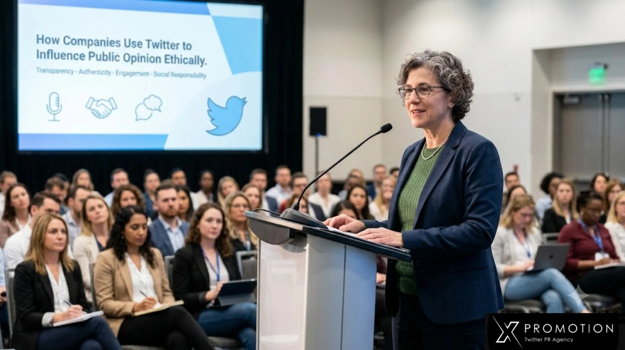 How Companies Use Twitter to Influence Public Opinion Ethically