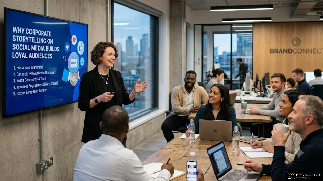 Why Corporate Storytelling on Social Media Builds Loyal Audiences