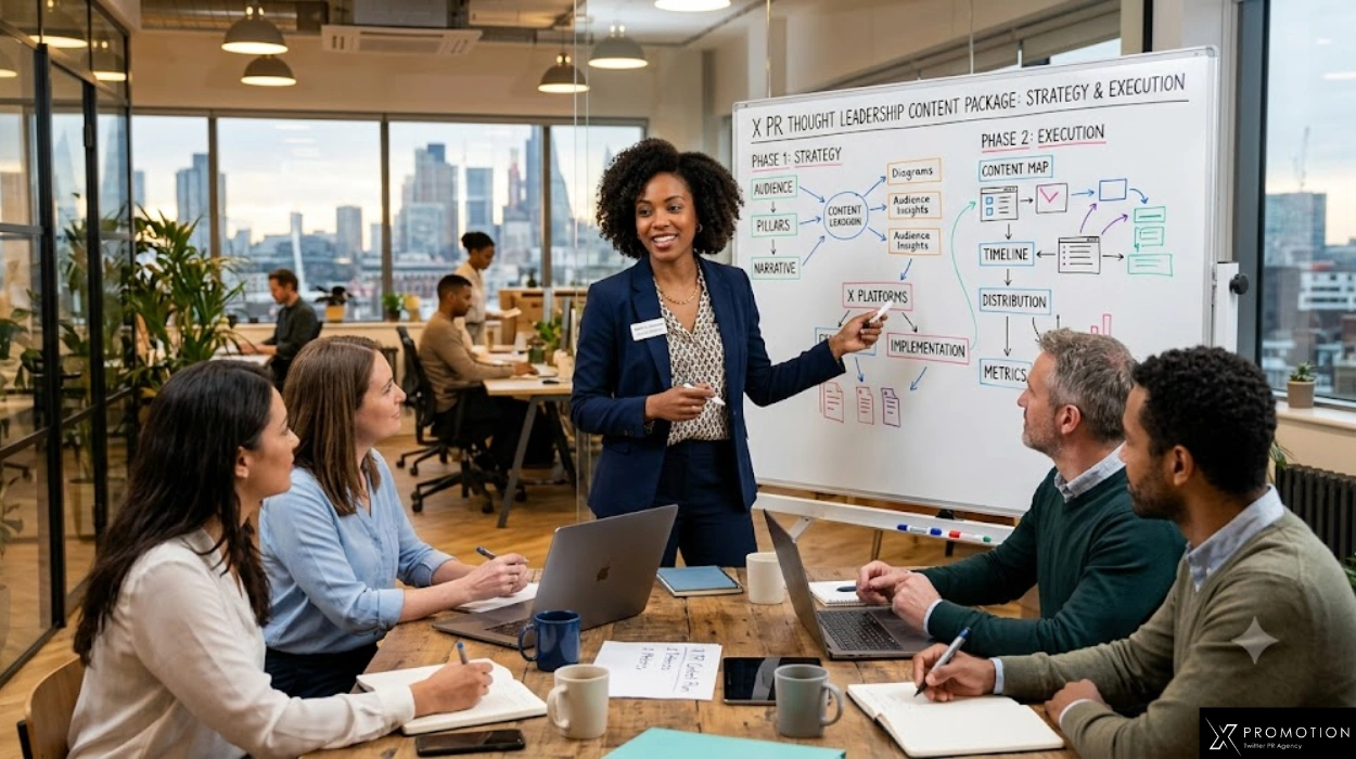 X PR Thought Leadership Content Package: Strategy and Execution